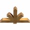 Ekena Millwork Redmond Rough Sawn Timber Gable Bracket, Western Red Cedar, 36"W x 23"H x 4"D x 4"F, 15/12 Pitch GBW036X23X0404RED00RWR - alternate 2